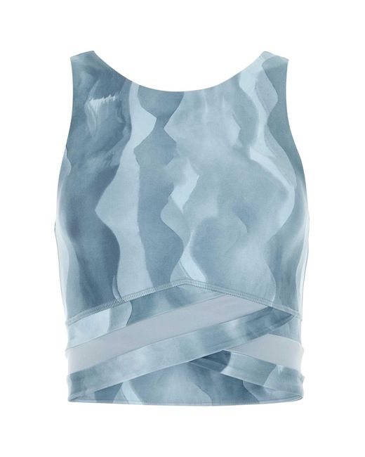Sweaty Betty Blue Light- Stretch Polyester Top