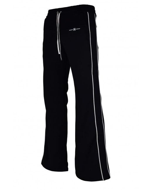 Amiri Blue Relaxed Fit Pants With Contrast Detailing