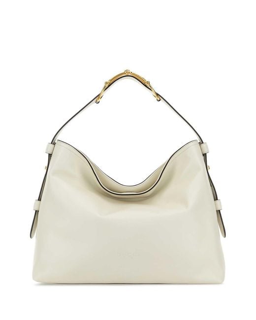 Gucci Natural Leather Medium Beatrix Shopping Bag