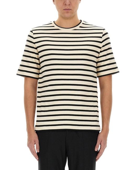 Jil Sander Multicolor Striped T Shirt