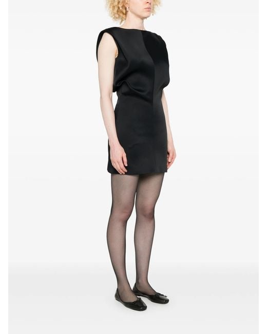 Khaite Black Acetate Toma Dress