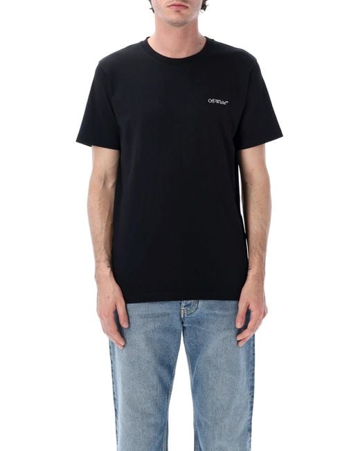 Off-White c/o Virgil Abloh Black T Shirts And Polos