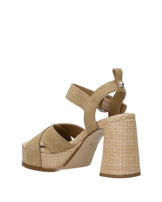 Ash Metallic Sandals