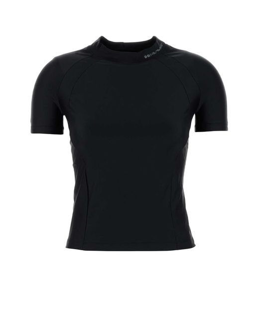 T By Alexander Wang Black T-Shirt