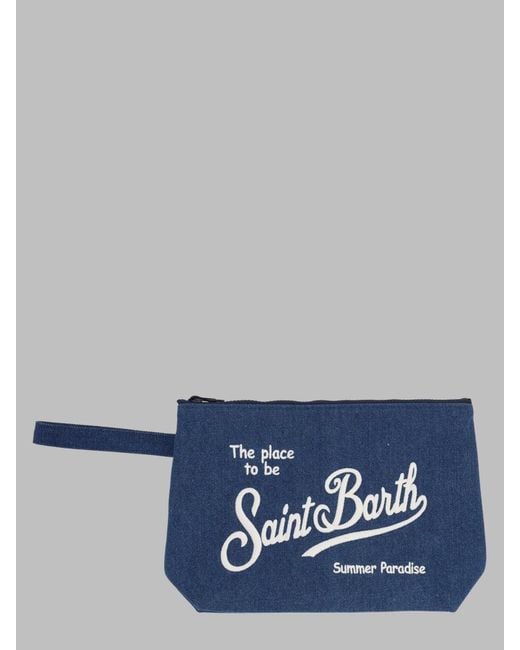 Mc2 Saint Barth Blue Pochette "Aline"
