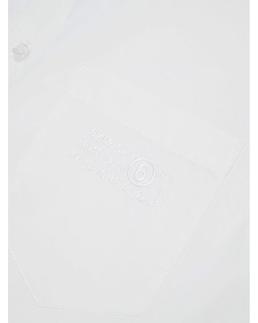MM6 by Maison Margiela White Mm6D119U