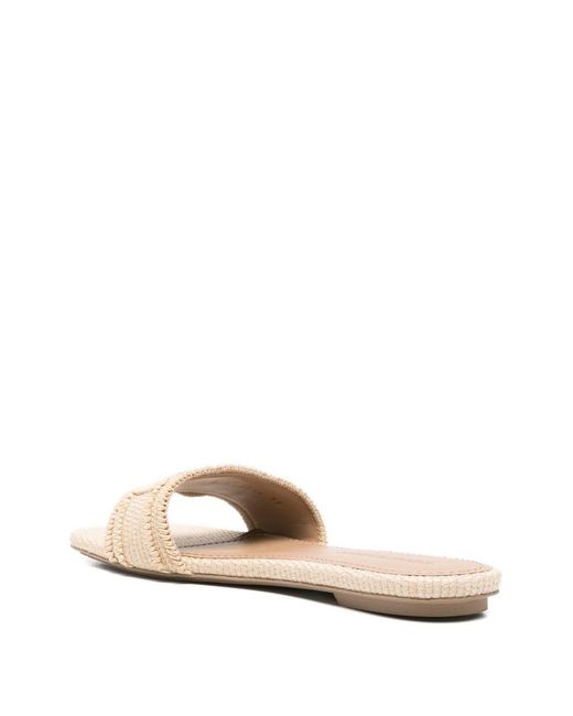 Emporio Armani Exclusive White Sandals Polyamide