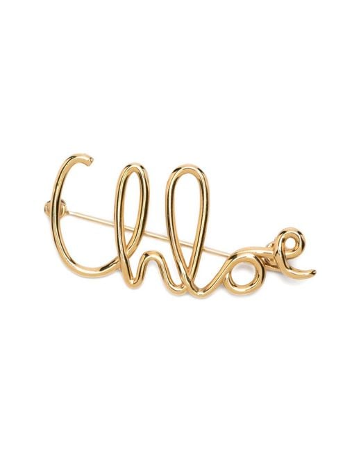 Chloé Metallic Chloé Iconic Pin