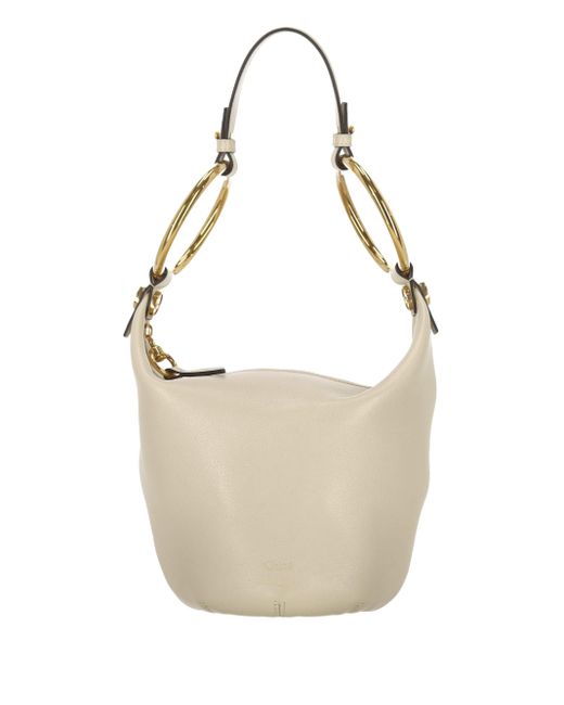 Chloé White Armband Büffelleder Kleine Tasche