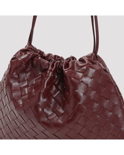 Bottega Veneta Purple Mini Handbag Pouch