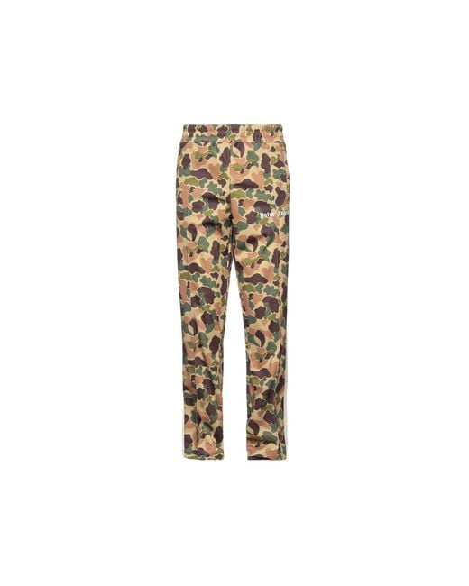 Palm Angels Natural Camouflage Sweatpants for men