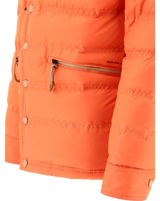 3 MONCLER GRENOBLE Lavachey Down Jacke in Orange für Herren