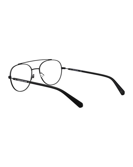 Calvin Klein Multicolor Matte Metal Glasses