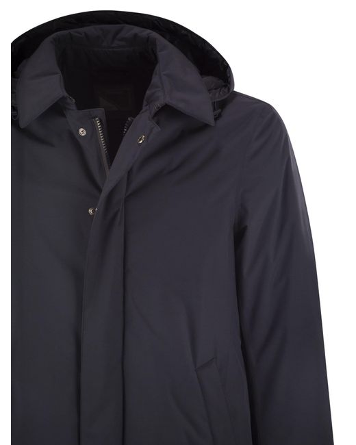 Herno Blue Waterproof 2-Layer Laminar Fabric for men