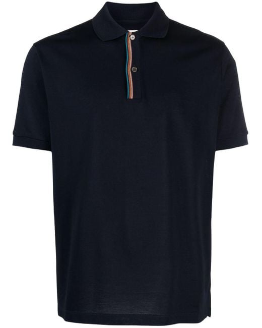 Paul Smith Gestreept Poloshirt in het Blue voor heren