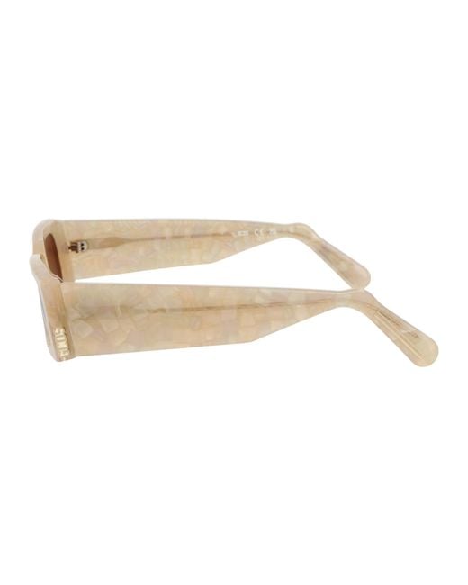 Gcds Brown Sunglasses