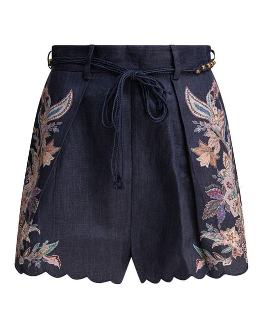 Rhiannon Tuck Short Zimmermann de color Blue