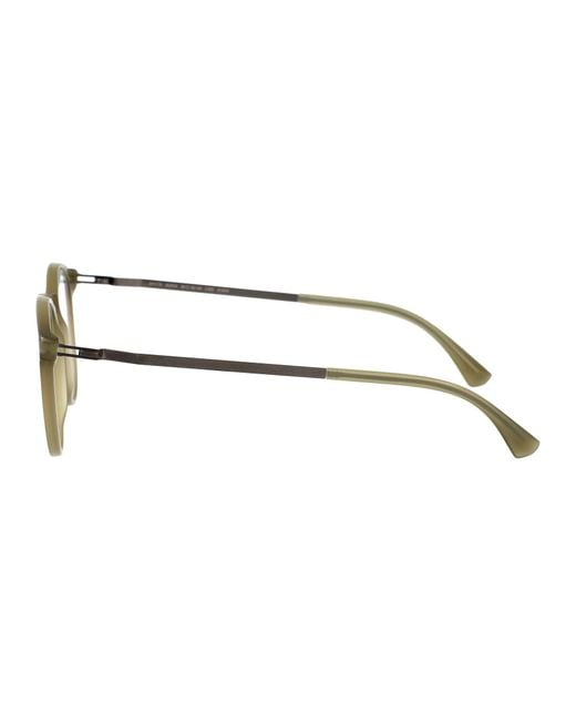 Mykita Brown Steel Glasses