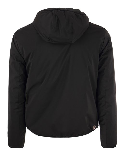 Autrement veste à capuche en tissu extensible Colmar pour homme en coloris Black