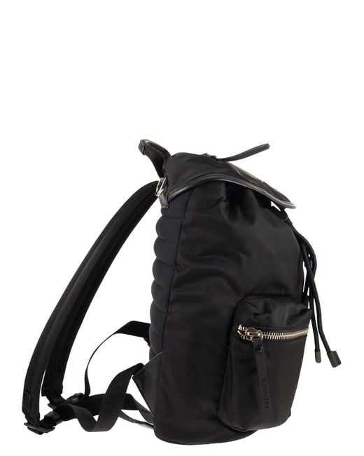 Premiata Black Lyn - Backpack With Pockets