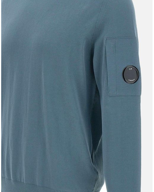 C P Company Blue Sweaters for men