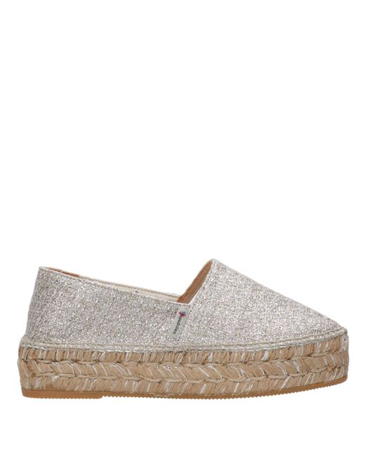 Espadrilles Gray Flat Shoes