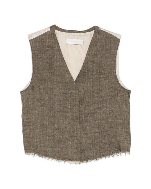 Our Legacy Brown Base Waistcoat