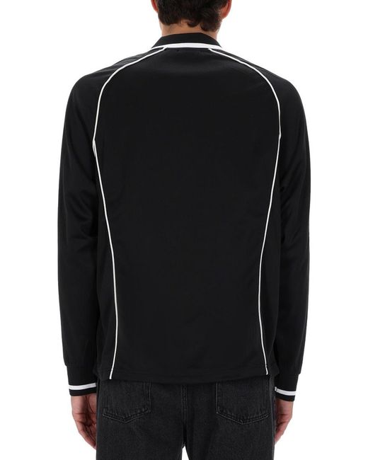 Obey Black Polyester Polo Shirt for men