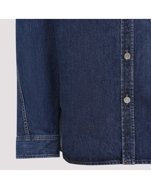 Givenchy Overhemden ,Blauw ,Blauw Shirt Stijlvolle Casual Kleding in het Blue voor heren