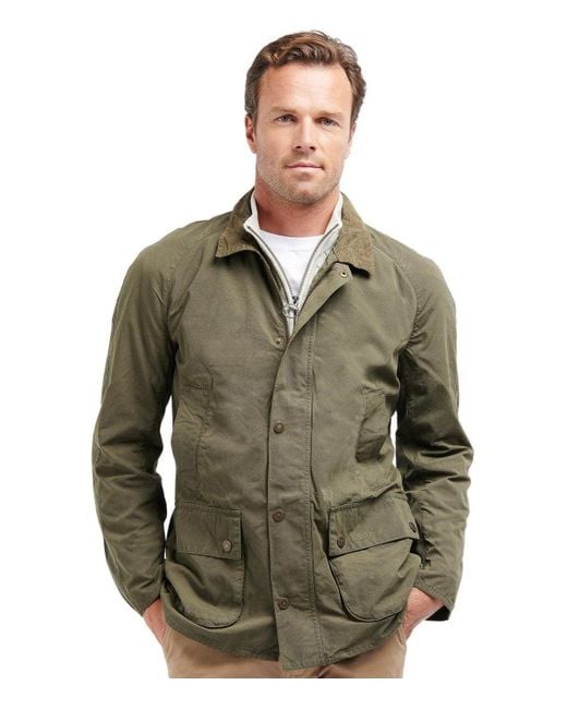 Barbour Green Ashby Jacket for men