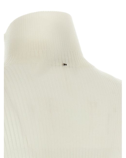 Sportmax White Rollkragenpullover "Niagara".