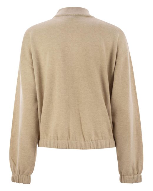 Fabiana Filippi Natural Bomber Jacket