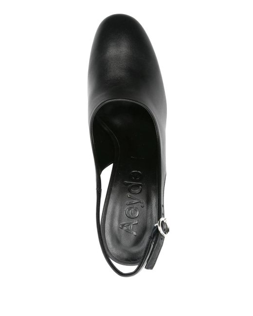 Aeyde Black Jamila Nappa Leder schwarz