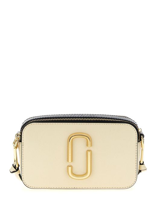 Marc Jacobs 'snapshot' Crossbody Tas in het Natural