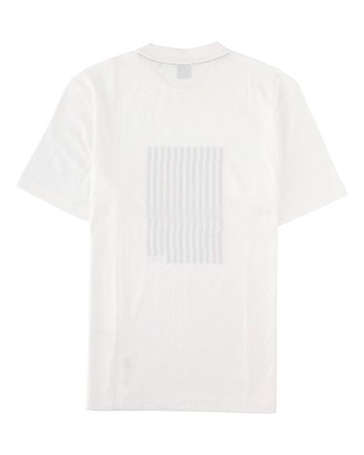 Boss White T Shirt "C Thompson" Con Logo