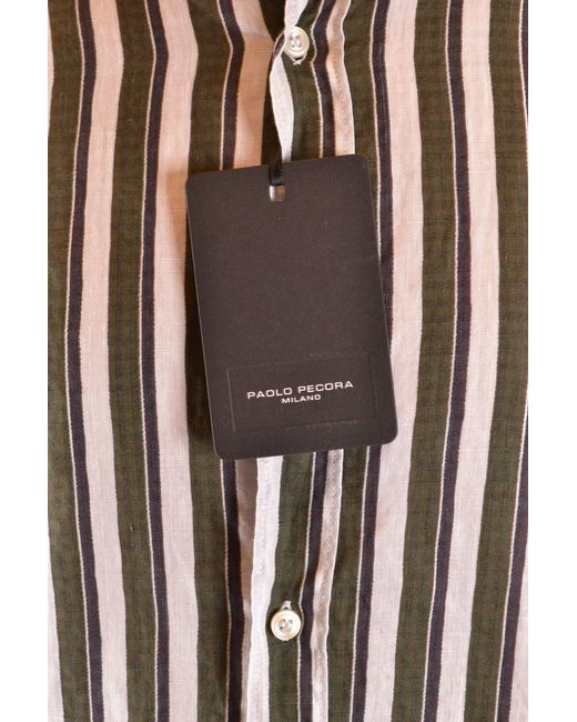 Paolo Pecora Black Shirt for men