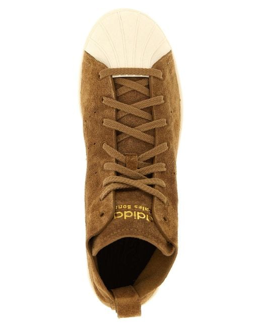 Adidas Originals Superstar Hallo Wales Bonner In Tabak in het Brown voor heren