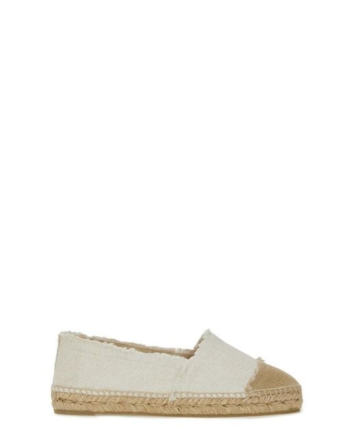 Castaner White Espadrilla "Kampala"