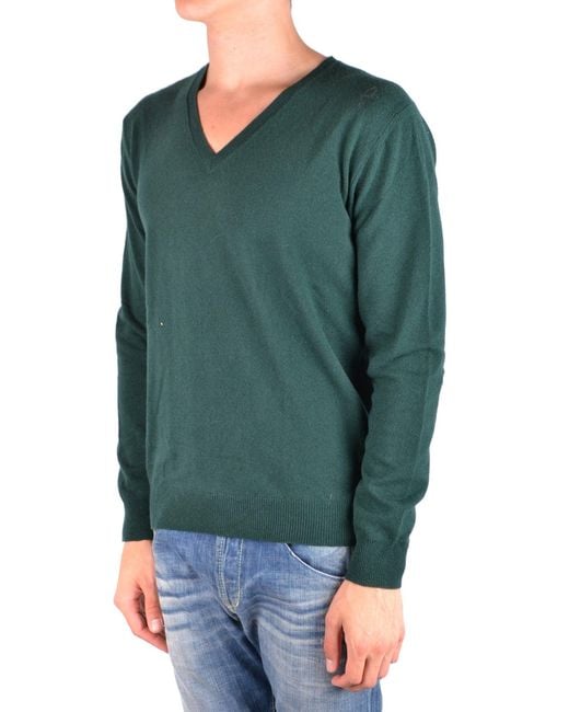 Daniele Alessandrini Green Sweaters for men