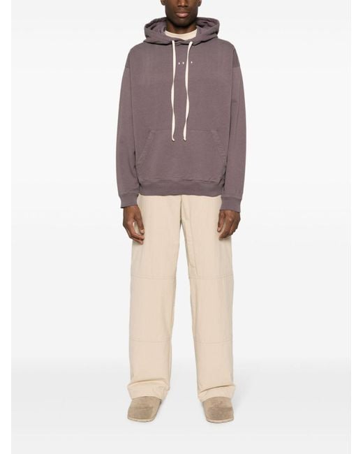 Paura Santi Hoodie Basic in het Brown voor heren