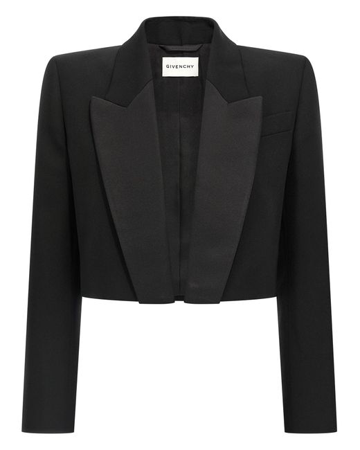 Givenchy Black Bolero Blazer