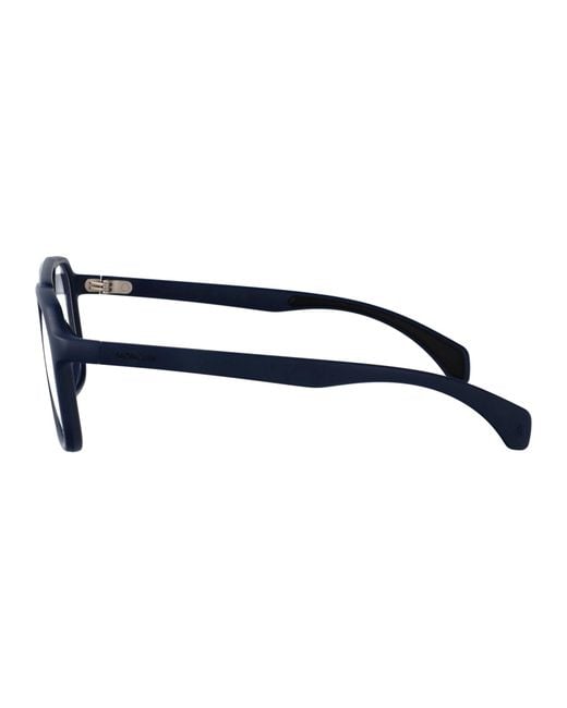 Moncler Blue Matte Injectate Glasses
