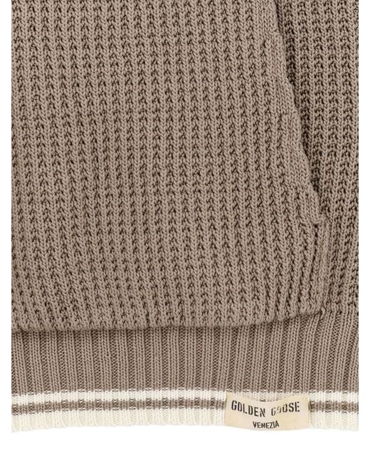 Golden Goose Deluxe Brand Natural Journey M's Patrick Hoody Cotton Tricot
