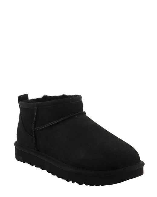 Ugg Black Classic Ultra Mini