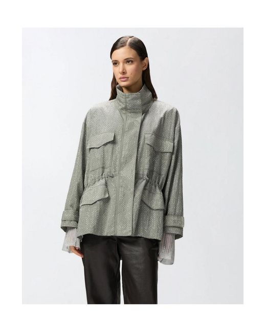 Pinko Gray Jackets