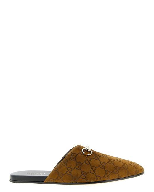 Gucci Brown Sabot