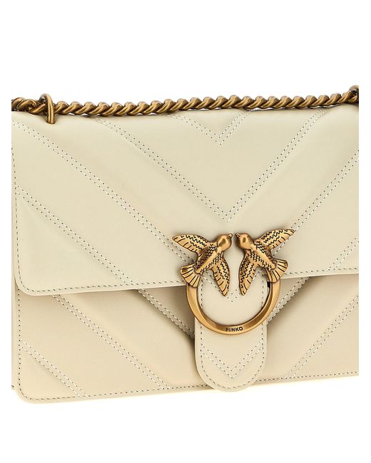 Pinko Cross Body Bags in het Natural