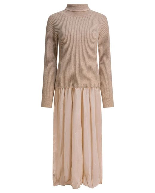 Max & Moi Natural Reve Dresses White