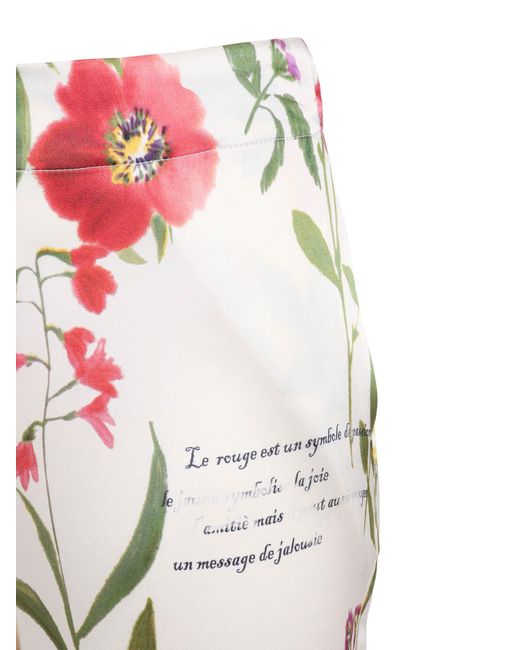 Shirtaporter White Pant Palazzo Seta