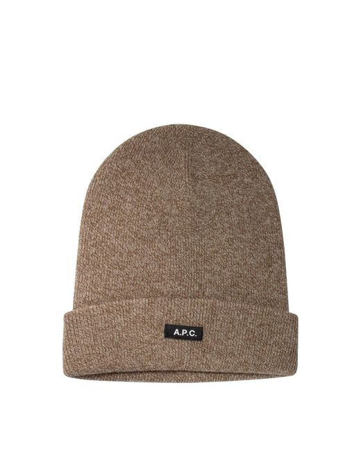 A.P.C. "Herbst" Beanie in Brown für Herren